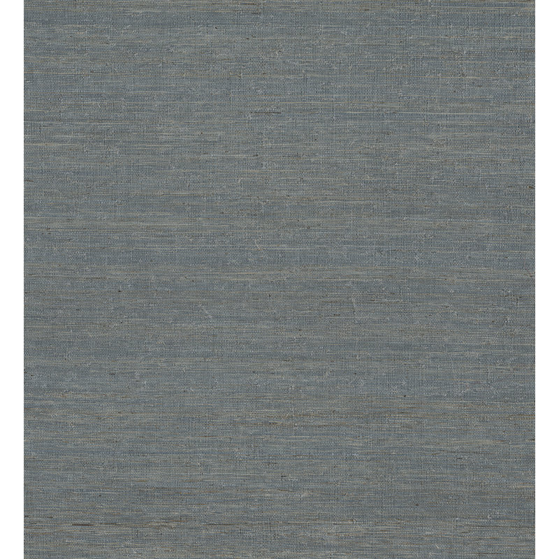 Hamza Grasscloth Wallpaper, 36" W x 24' L, Grey