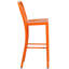 Tabouret de comptoir de 24 po en métal de qualité commerciale avec repose-pieds Carouthers par Flash Furniture-33123339-70482175