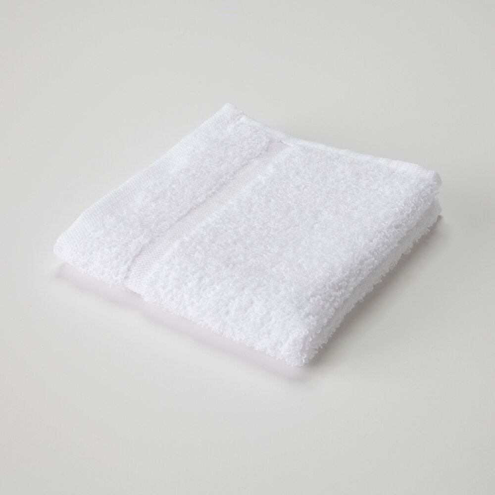 Martex Wash Cloth Cam 4-Sided Hemmed Edges 12x12 1 Lb/Dozen White Case of 48