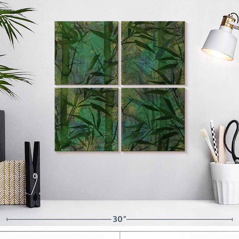 Harnek Dark Bamboo Forest, 18" H x 18" W