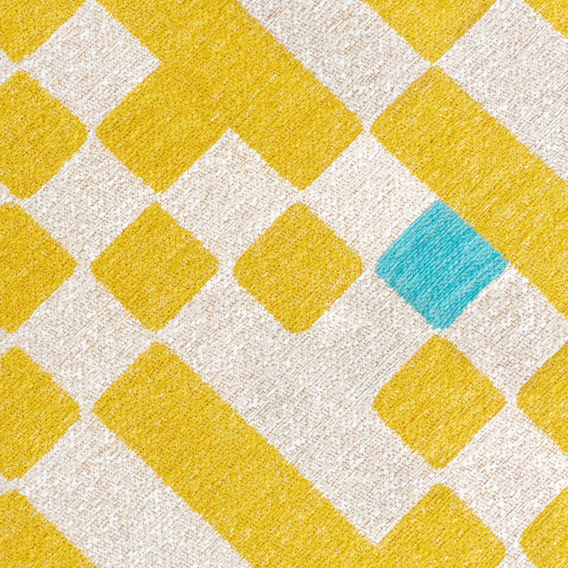 Rectangle Abstract Jacquard Indoor / Outdoor Washable Area Rug, Rectangle 240 x 340 cm