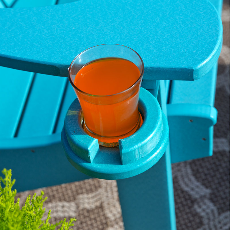 Aatikah Outdoor Adirondack Set, Aruba Blue