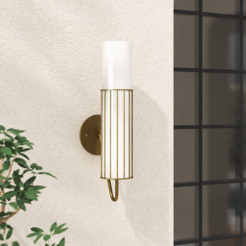Edora Wall Light, Antique Brass