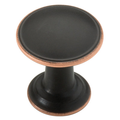 (Paquet de 5) Poignée nautique 1 pouce bronze avec détails cuivrés