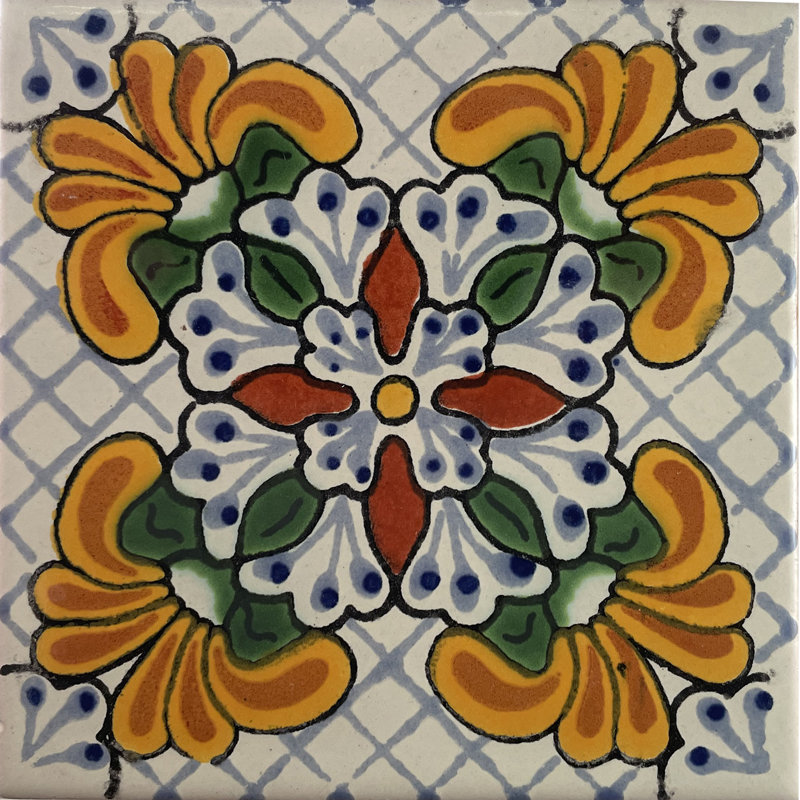 4,2 po x 4,2 po 9 pièces TalaMex Blossom