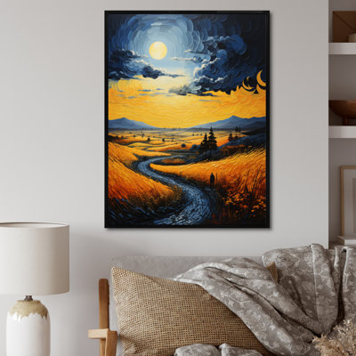 " Countryside Wheat And Sky IV "