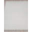 Amani Modern Handmade Silky Nylon, White Area Rug-1280164050