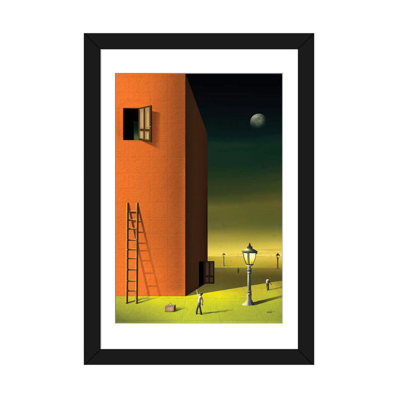 «Portas Doors», impression sur toile, H 32 po x l 24 po x P 1 po, Papier d'art encadré noir, Blanc