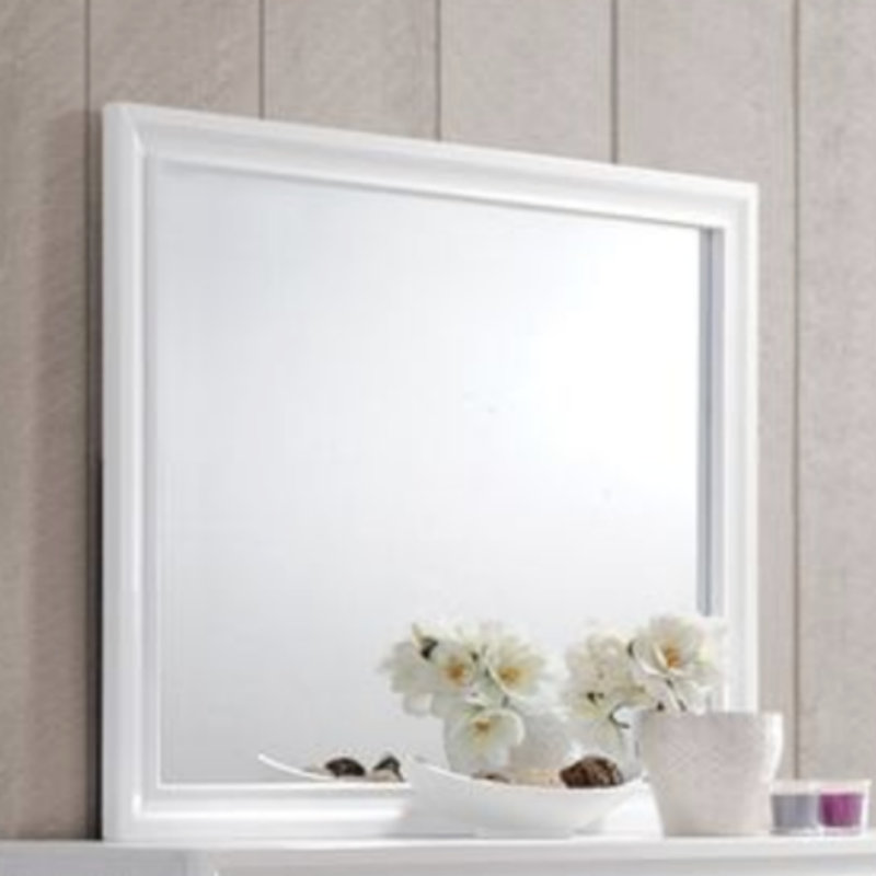 Miroir Naima, Blanc