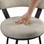 Tabouret de bar et de comptoir pivotant à dossier bas Kipton-1854992588-1877053407