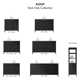 Alsup 60'' Double Bathroom Vanity with Quartz Top