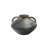 Cole and Grey Ceramic Antique Style Textured Dark Gray Decorative Vase with Brown Accents and Handles-273365220