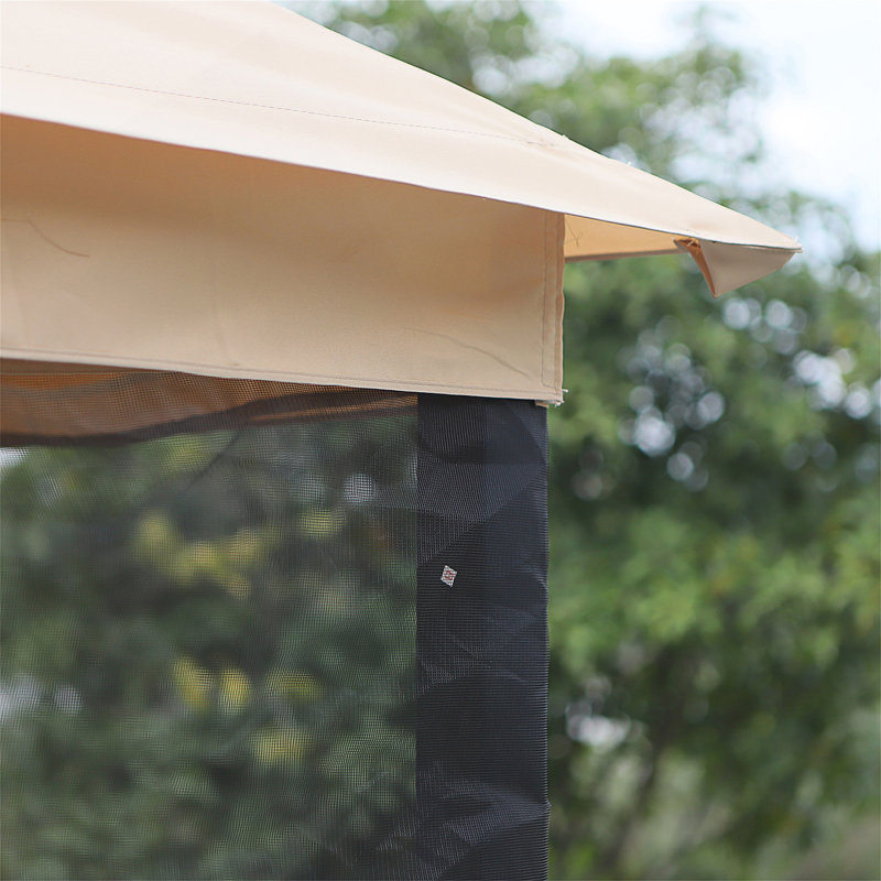 Balancelle de patio avec support
