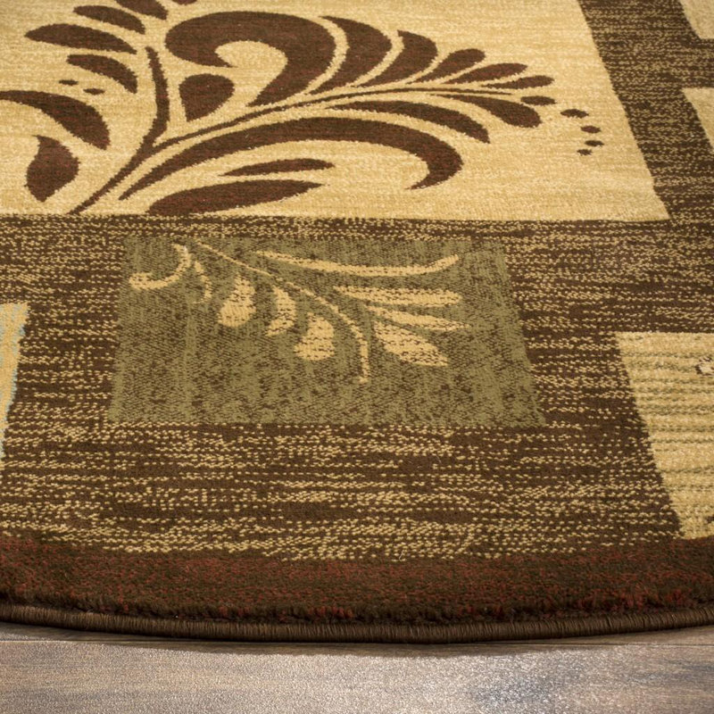 Tapis floral Klose Performance, Rond 5 pi 3 po