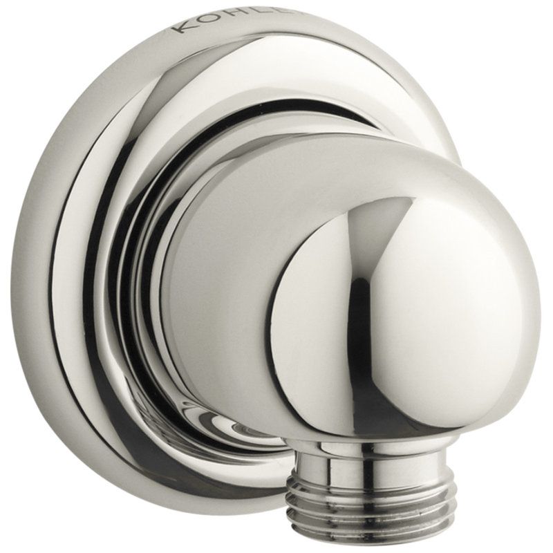 Coude d’alimentation murale Mastershower, Nickel poli éclatant