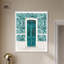 "Absolument Sarcelle" sur toile, impressions rétro par Everly Quinn-134922792-139850190