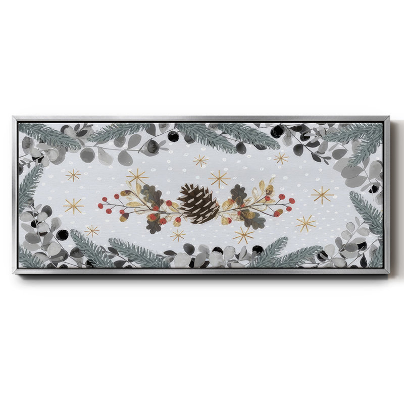 Cozy Christmas Collection D-, toile encadrée, H 20 po x l 50 po