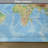 East Urban Home World Map Place Mats Set of 8 Topographic 8 pcs Multicolor