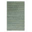 Rug & Kilim’S Oversized Block Print Custom Rug Design, Blue And Green Florals-804098129