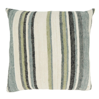 Amiyah Collection Striped Cotton Pillow Cover