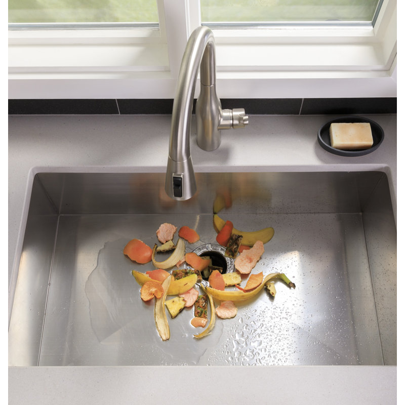 Compact Stainless Steel Continuous Feed Garbage Disposer