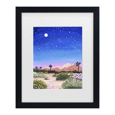 Bolog Sarah Gesek Joshua Tree Matted Framed Art