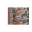 Hand-Knotted High-Quality Black and Rose Area Rug