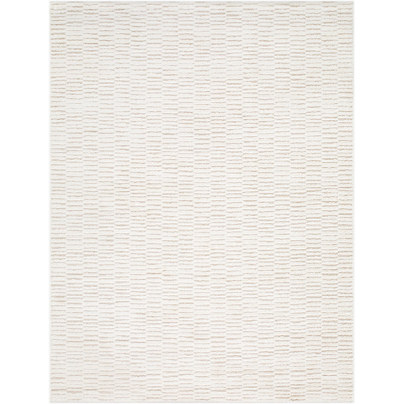 Rachel Zoe X Livabliss The Studio Edit Machine Woven Rug, Rectangle 6'7" x 9', Ivory
