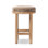 Saldino Upholstered Bar Stool with Solid Wood Frame