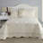 Felisa Floral Embroidered Single Bedspread/Coverlet-979297016