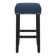 Ileana Upholstered Counter Stool with Solid Wood Frame