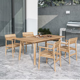 Modurn Outdoor 5 - Piece Dining Set