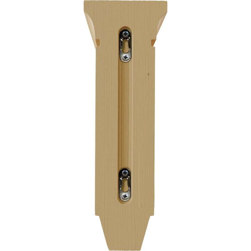 Alder Wood 8" Hand-Carved Corbel Bracket