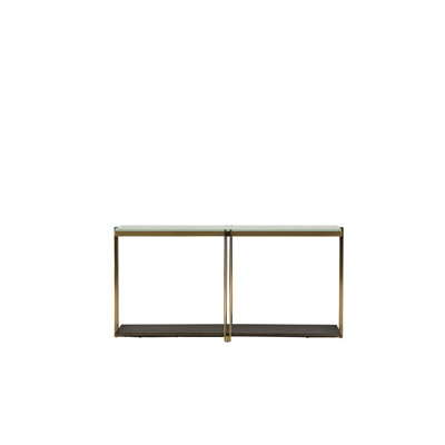 Apex 66'' W Glass Console Table