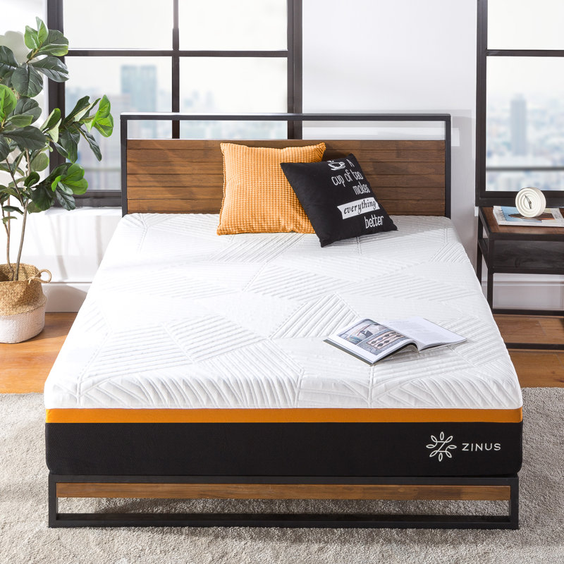 Matelas hybride moyen 12 po Eduarda Home Adaptive, Grand