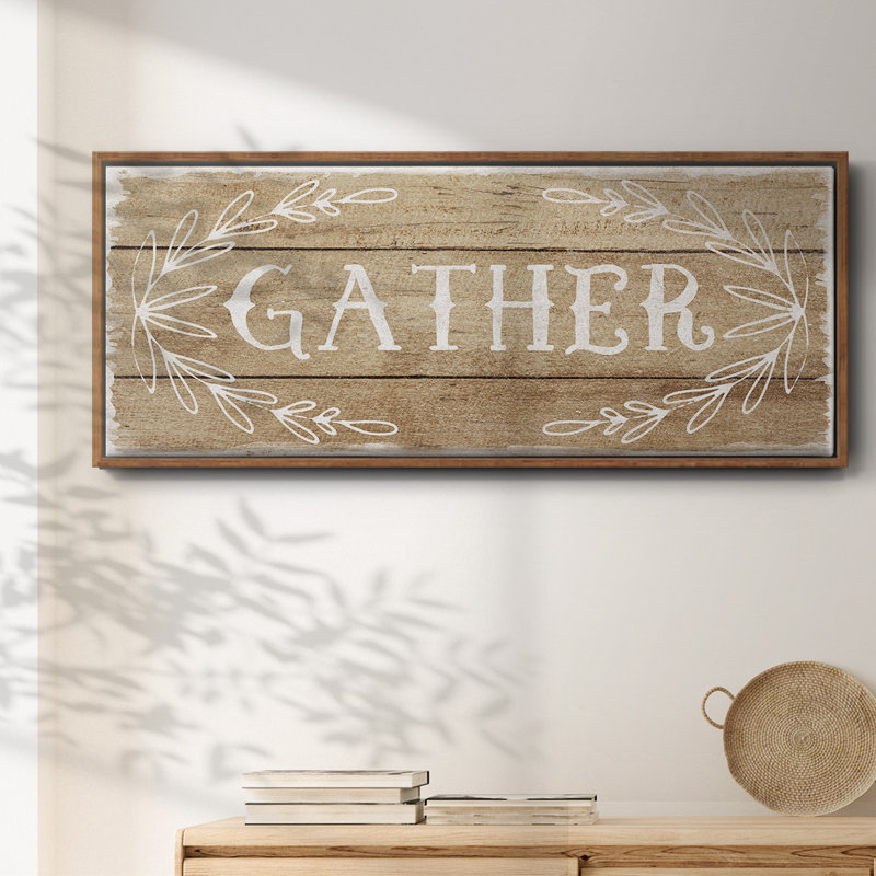 Gather - Toile encadrée, H 24 po x l 60 po