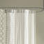 Rideau de douche en coton avec chenille-468383021