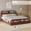 Solid Wood Platform Bed Frame-623921696