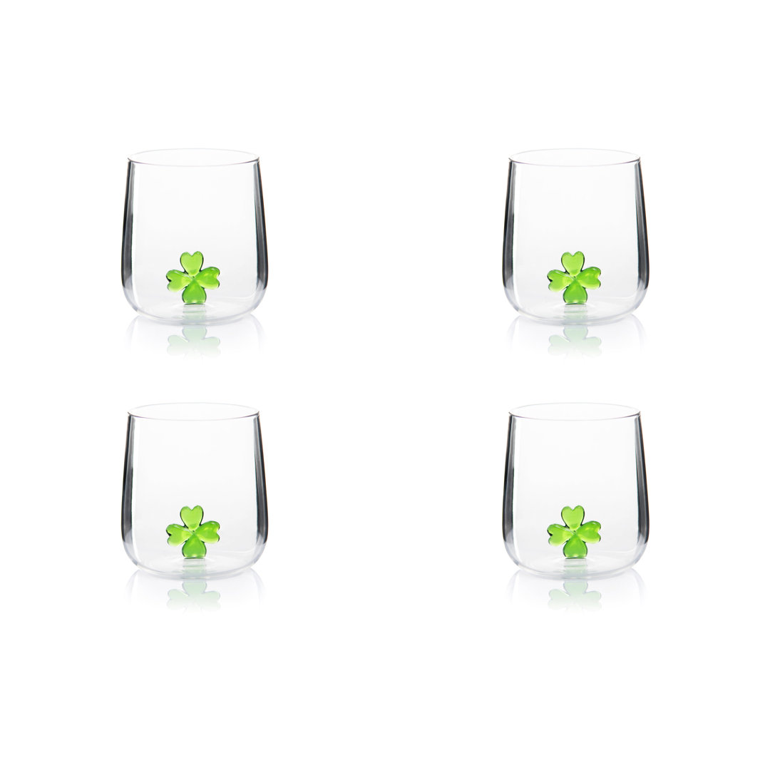 Excelsa set of 4 glasses Inside in glass 45 cl transparent