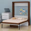 Lit escamotable avec bureau escamotable Murphy-1984578019