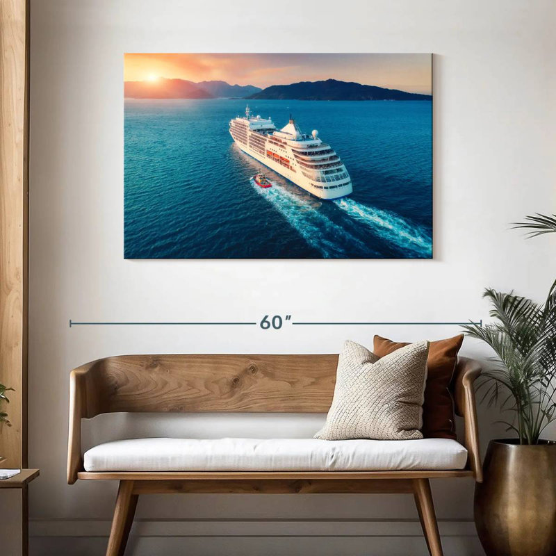 Croisière, H 30 po x l 45 po