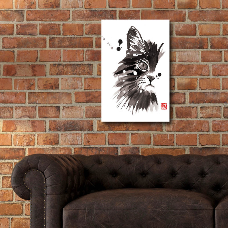 «Half Cat» par Pechane, H 24 po x l 16 po