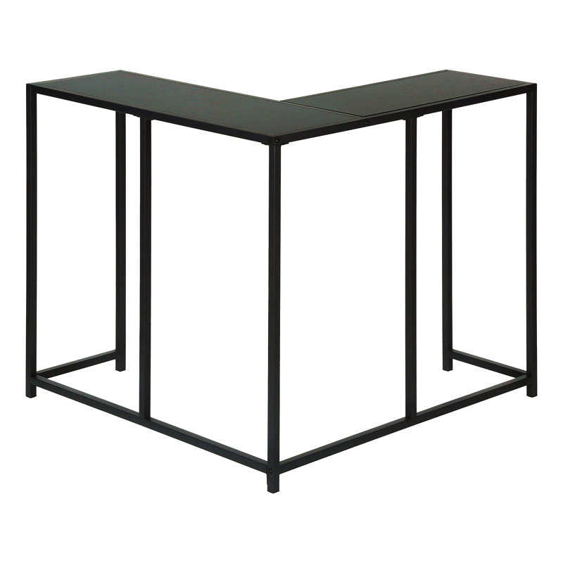 Accent Table, Console, Entryway, Narrow, Corner, Living Room, Bedroom, Black