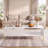 Mid-Century Modern Coffee Table with Double Drawers-1723451471