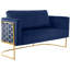Causeuse en velours sans accoudoirs Casa-495307188-495307191