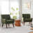 Upholstered Armchair (Set Of 2)-1512189162