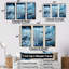 «Sunrise Snowflake Tranquility V - Winter Landscape», art mural-1382284936-1382284931