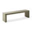 Acacia Wood Dining Bench, Grey+Taupe