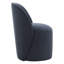 Chaise d'appoint rembourrée avec roulettes pivotantes Lola-115308852