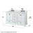 Deborah 60'' Double Bathroom Vanity with Marble Top-40064831-80209467